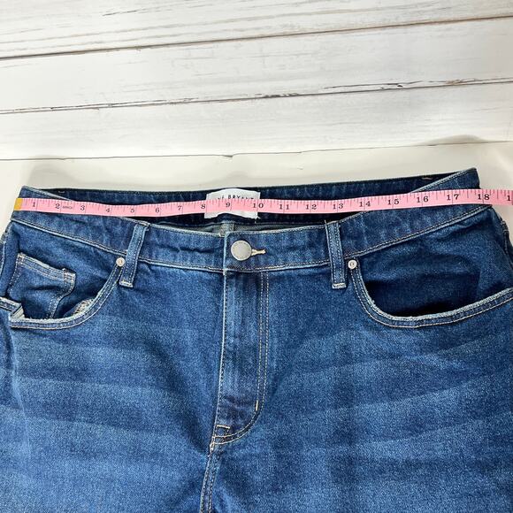 Lane Bryant Dark Wash Mid Rise Boyfriend Capri Jeans Size 14 - Picture 6 of 10